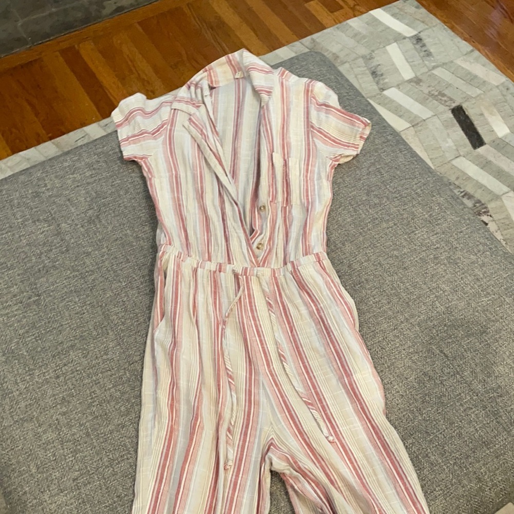 Striped Jumpsuit